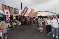 （写真）富士まつり「富士川花火大会」会場の様子