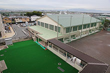 （写真）富士川第一小学校　屋内運動場