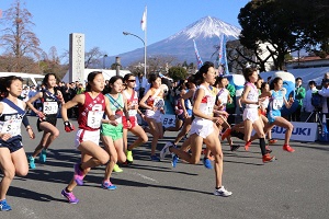 （写真）スタート直後