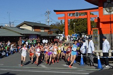 （写真）スタート直後