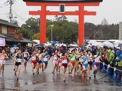 （写真）スタート直後